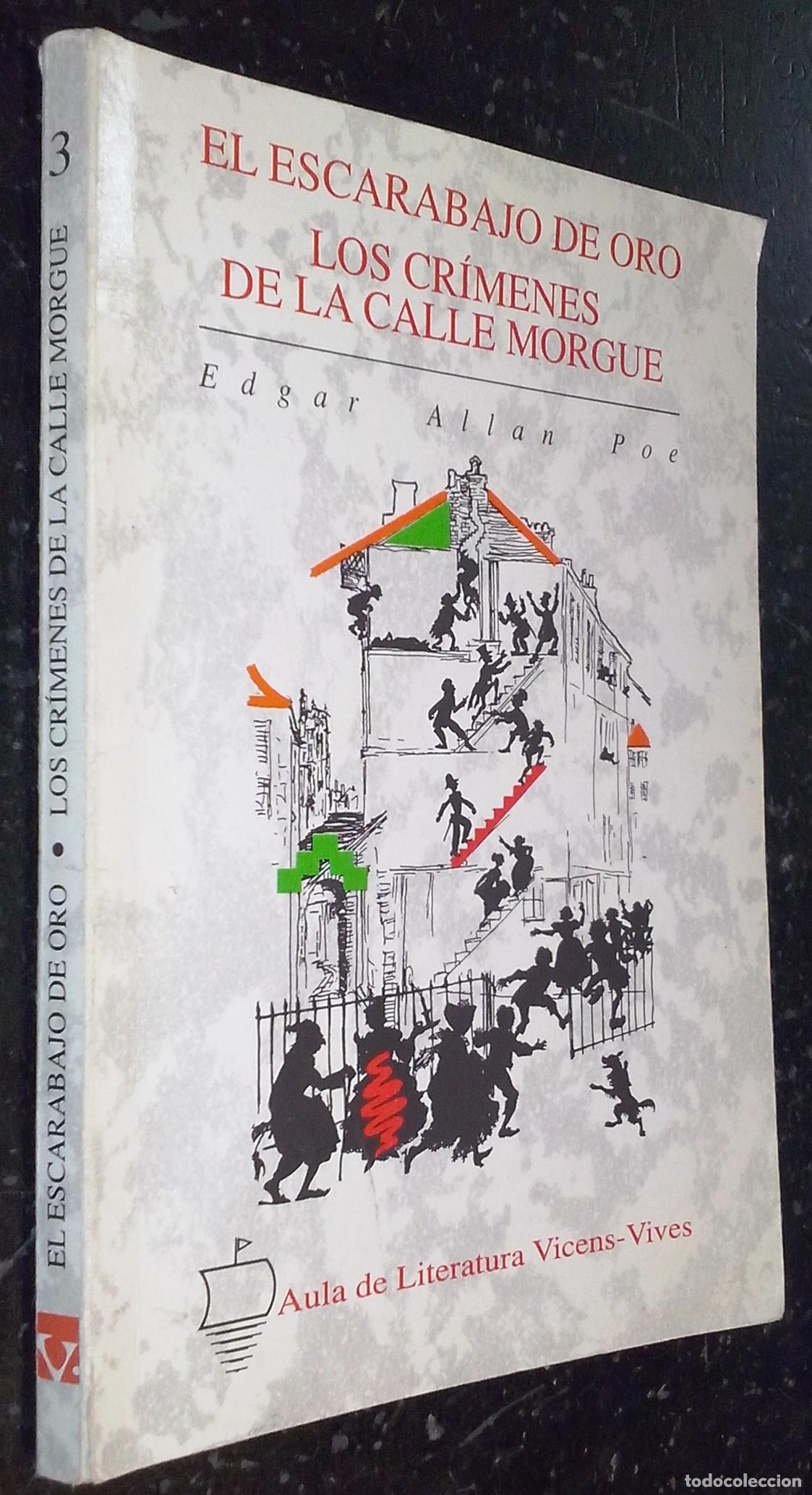 Libros: El escarabajo de oro. Los cr&iacute;menes de la calle Morgue - POE, Edgar Allan: