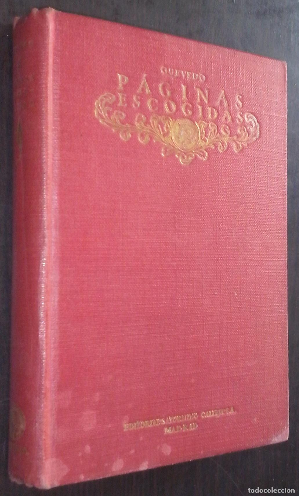 B&uuml;cher: P&aacute;ginas escogidas - QUEVEDO Y VILLEGAS, Francisco de:
