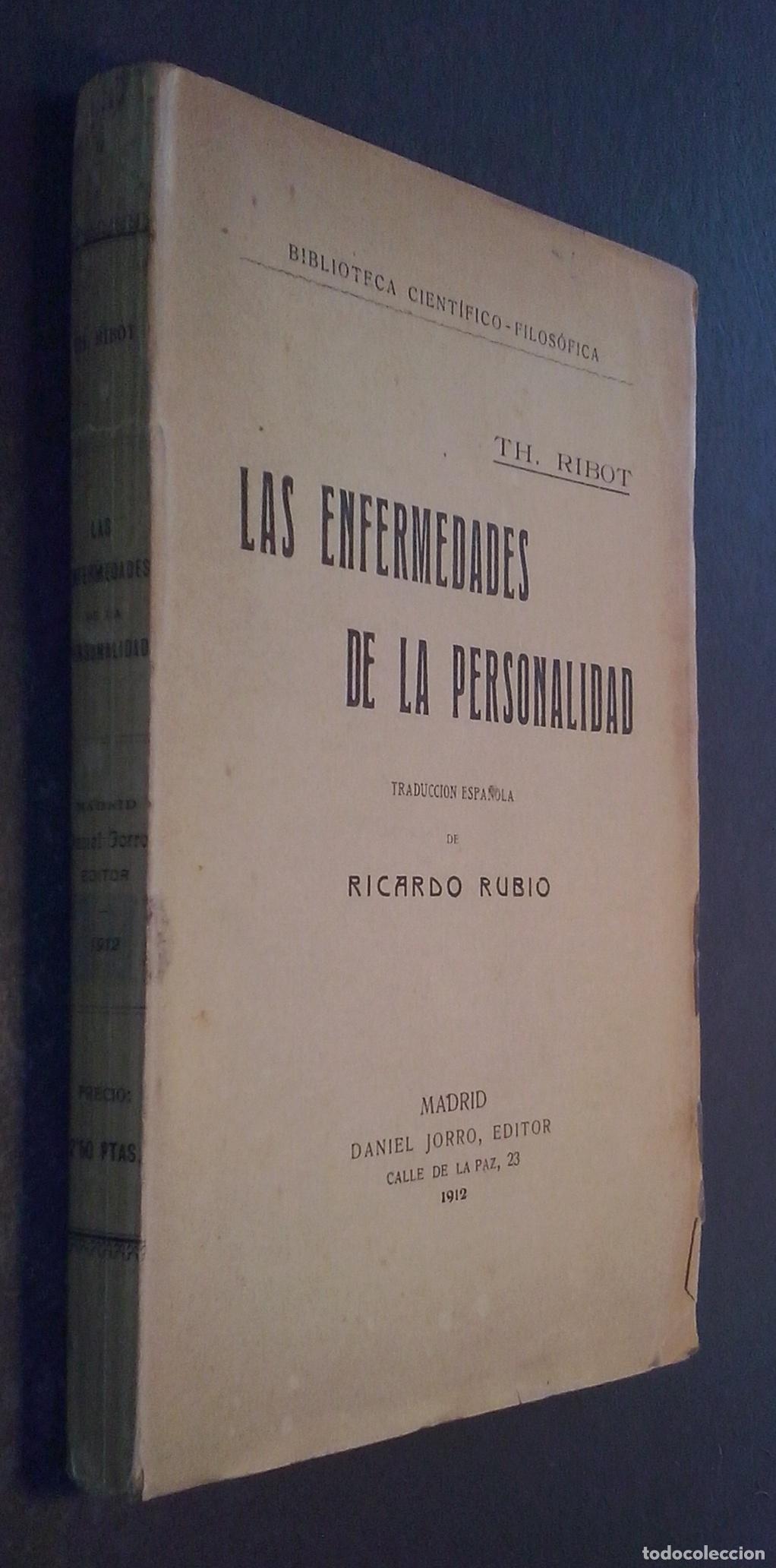 Libri di seconda mano: Las enfermedades de la personalidad - RIBOT, Th.: