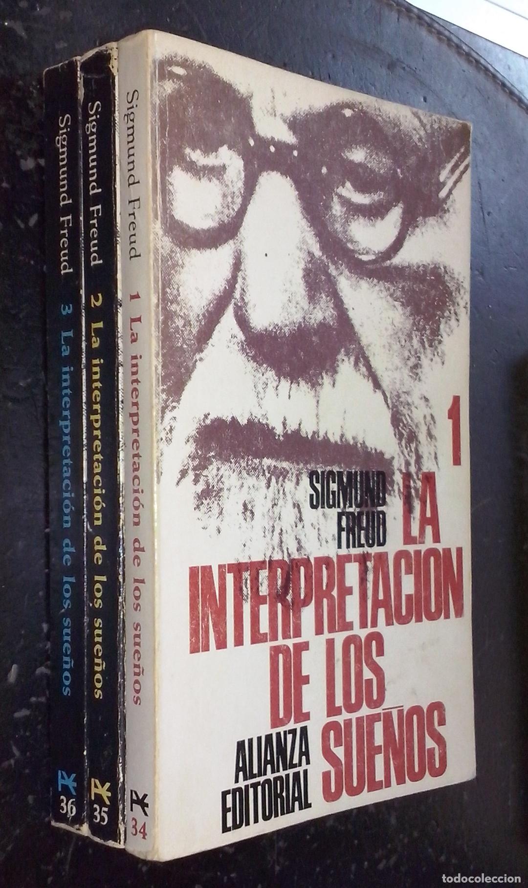 B&uuml;cher: La interpretaci&oacute;n de los sue&ntilde;os. 3 tomos - FREUD, Sigmund: