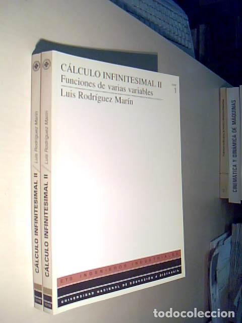 Livres: C&aacute;lculo infinitesimal II. 2 tomos. Tomo I: Funciones de varias variables. Tomo II: Ejercicios de aut