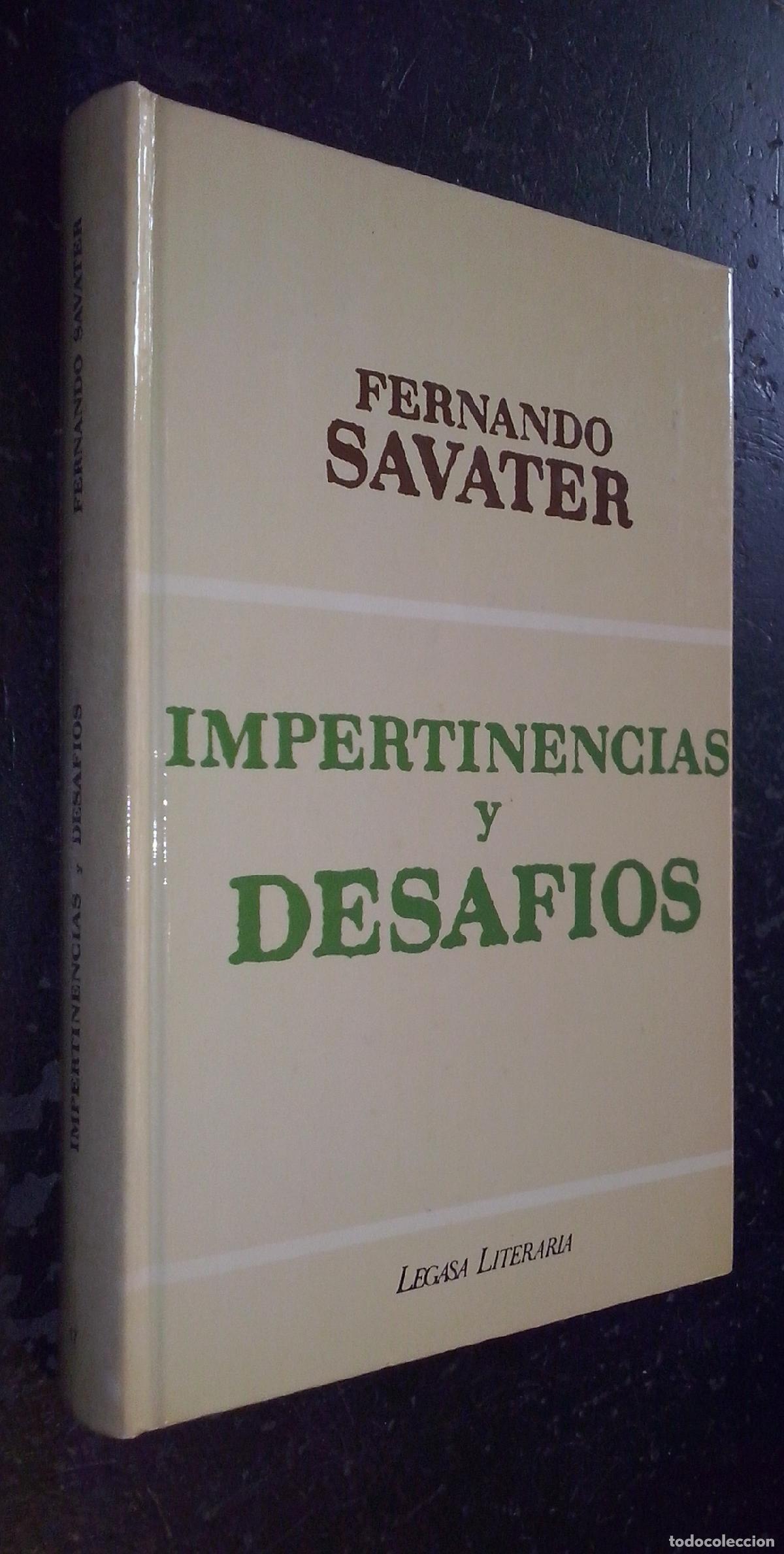 B&uuml;cher: Impertinencias y desaf&iacute;os - SAVATER, Fernando: