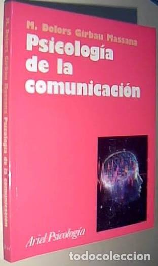 Libri di seconda mano: Psicolog&iacute;a de la comunicaci&oacute;n - GIRBAU MASSANA, M. Dolors:
