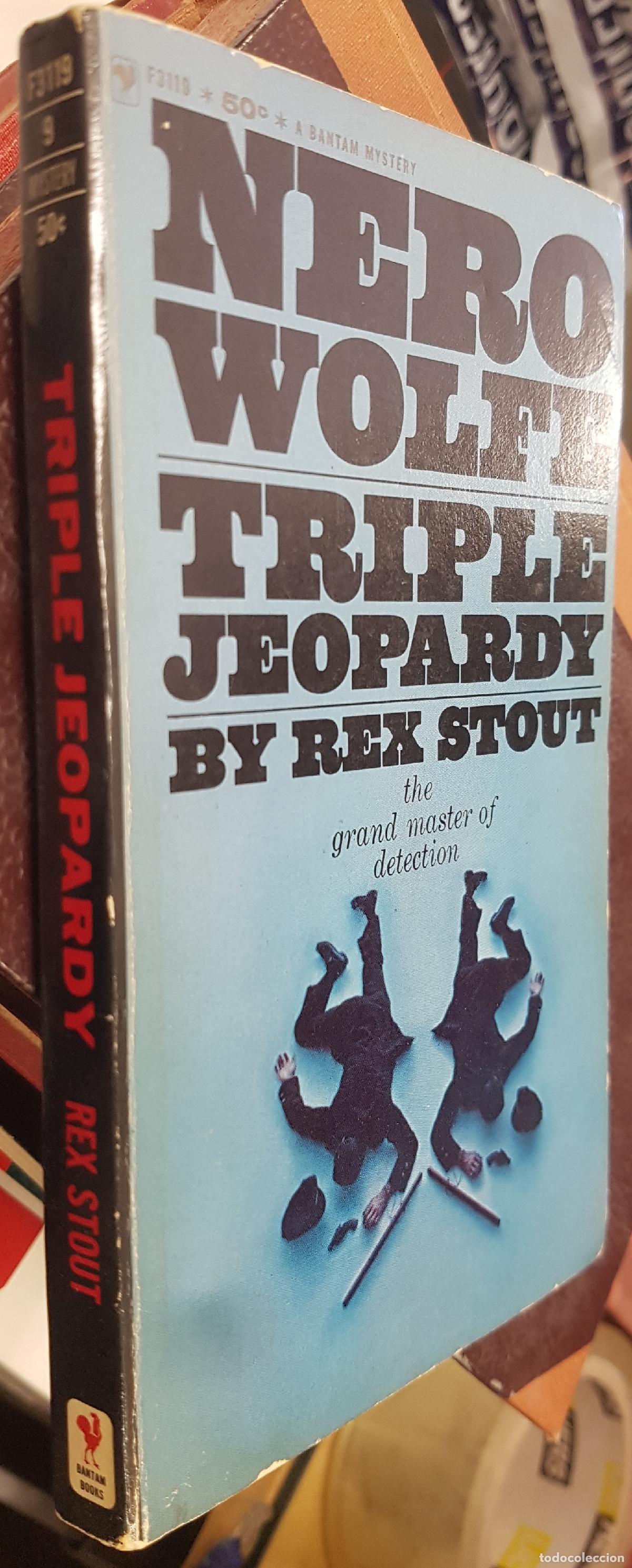 books: Nero Wolfe/ Triple Jeopardy - STOUT, Rex: