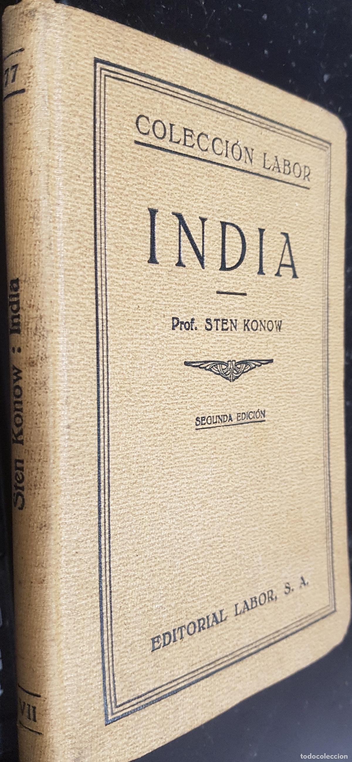 B&uuml;cher: India. Colecci&oacute;n Labro n&uacute;mero 77 - KONOW, Sten: