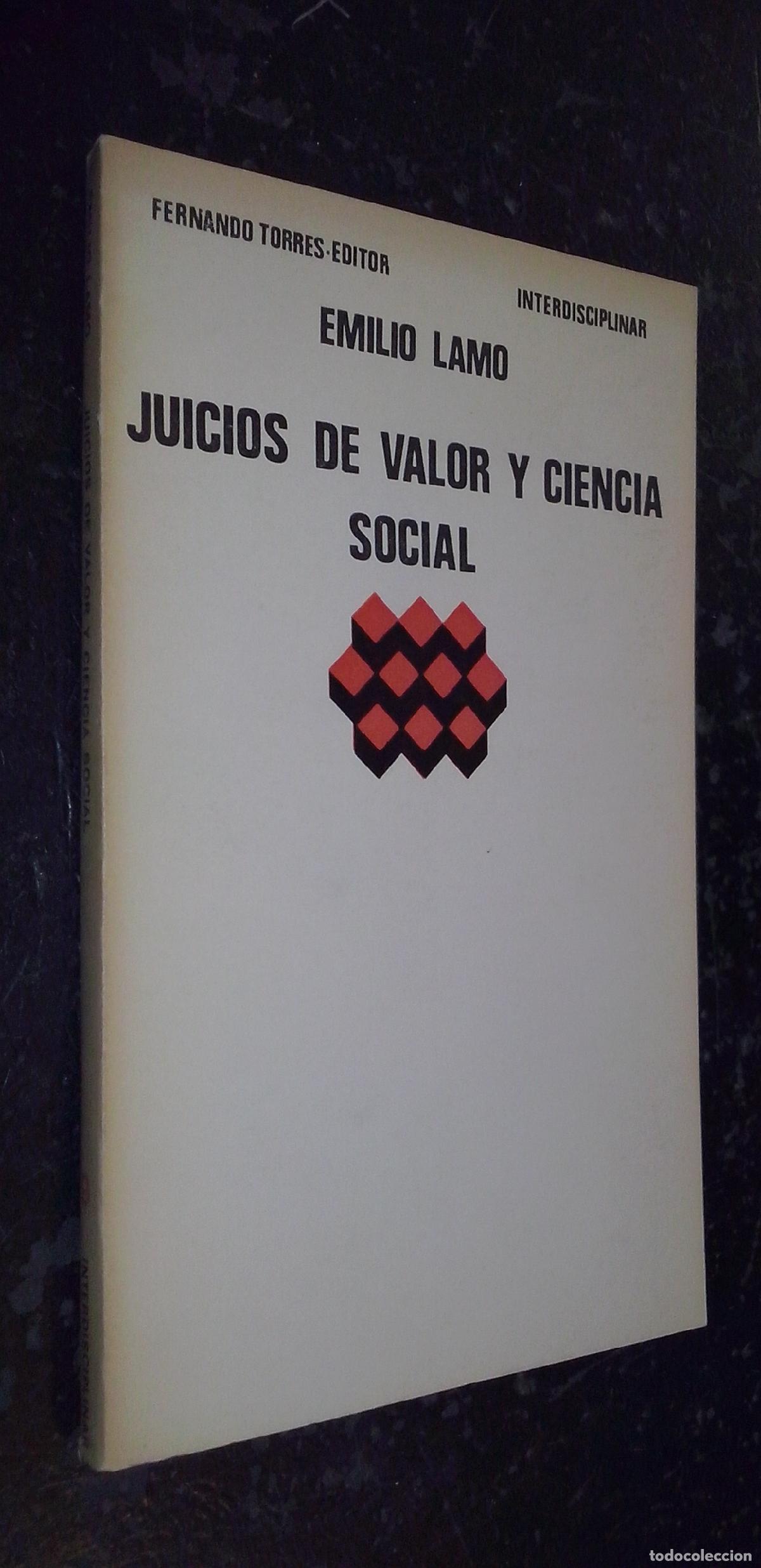 books: Juicios de valor y ciencia social. Sobre los juicios de valor en la metodolog&iacute;a de las ciencias soci