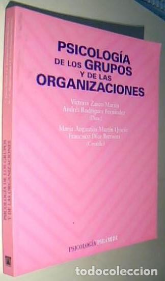 Libros: Psicolog&iacute;a de los grupos y de las organizaciones - ZARCO MARTIN, Victoria y RODRIGUEZ FERNANDEZ, And