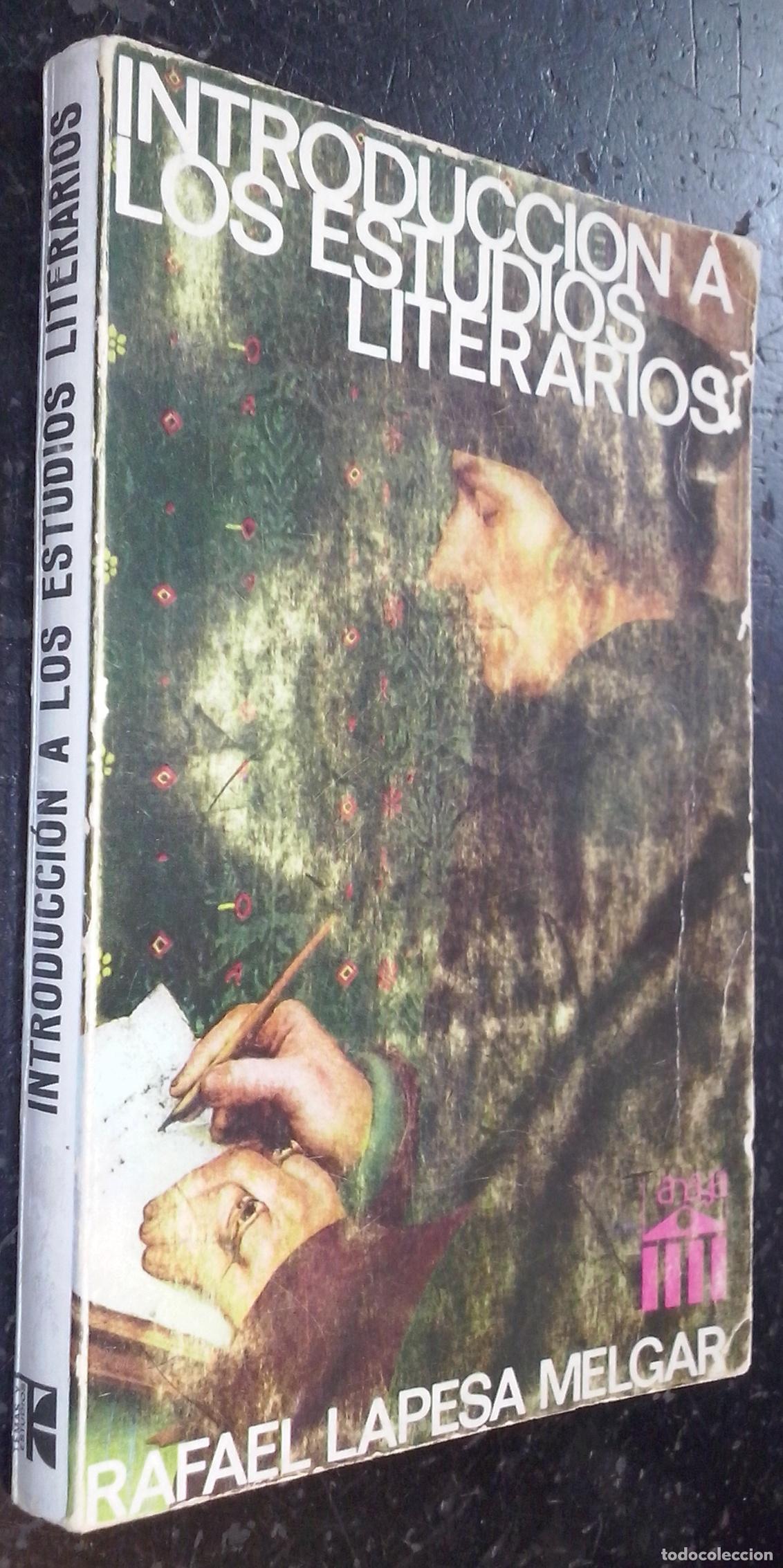 books: Introducci&oacute;n a los estudios literarios - LAPESA MELGAR, Rafael: