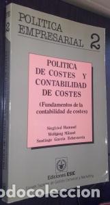 Libri di seconda mano: Pol&iacute;tica de costes y contabilidad. Tomo I: Fundamentos de la contabilidad de costes - HUMMEL, Siegfr