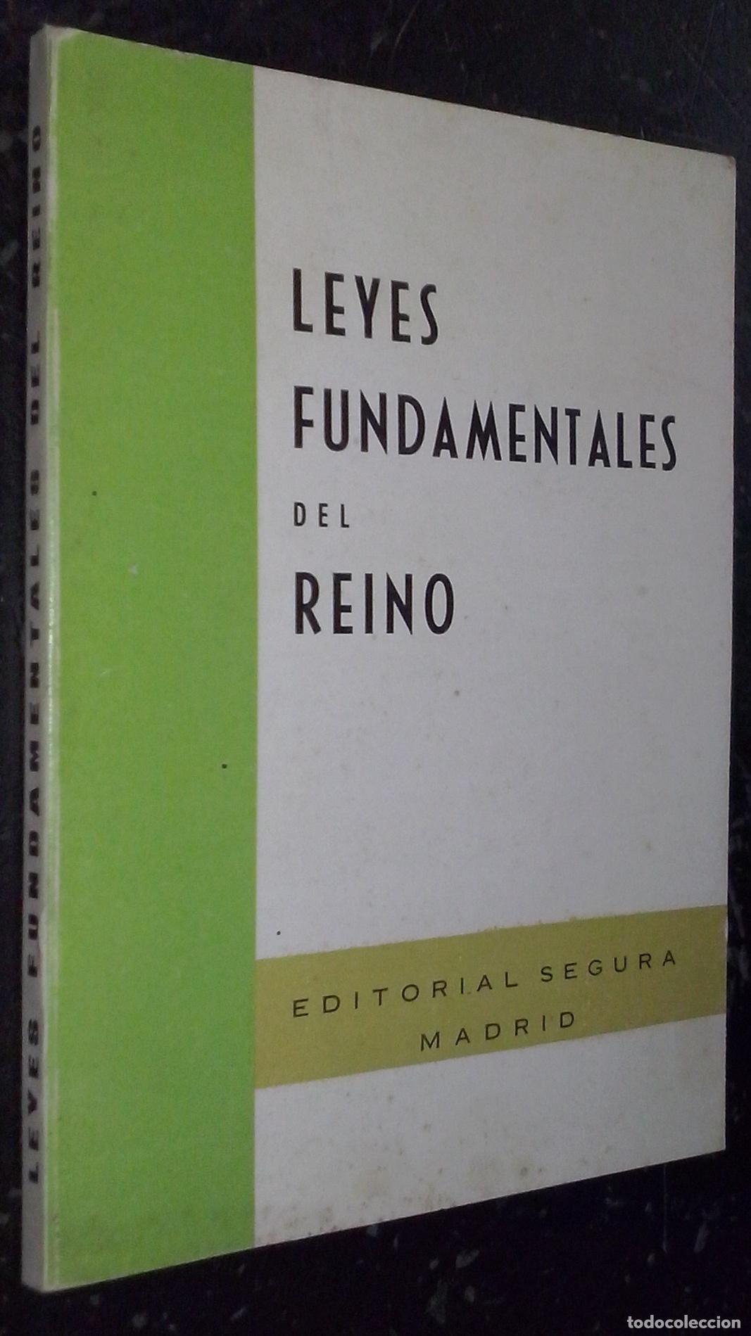 Libri di seconda mano: Leyes fundamentales del reino - LEGISLACI&Oacute;N: