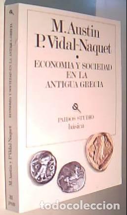 Libros: Econom&iacute;a y sociedad en la antigua Grecia - AUSTIN, Michel y VIDAL NAQUET, Pierre:
