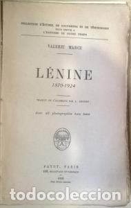 Livres: L&eacute;nine 1870 - 1924 - MARCU, Valeriu: