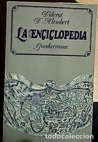 Livres: La Enciclopedia - Diderot, Denis: