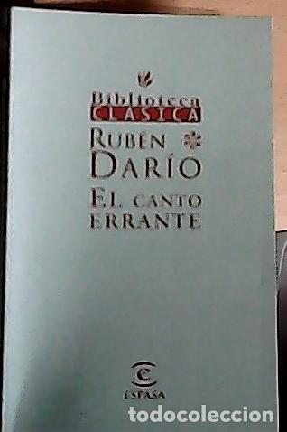 Livres: El canto errante - Dar&iacute;o, Rub&eacute;n: