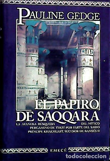 Libri di seconda mano: El papiro de Saqqara - Gedge, Pauline:
