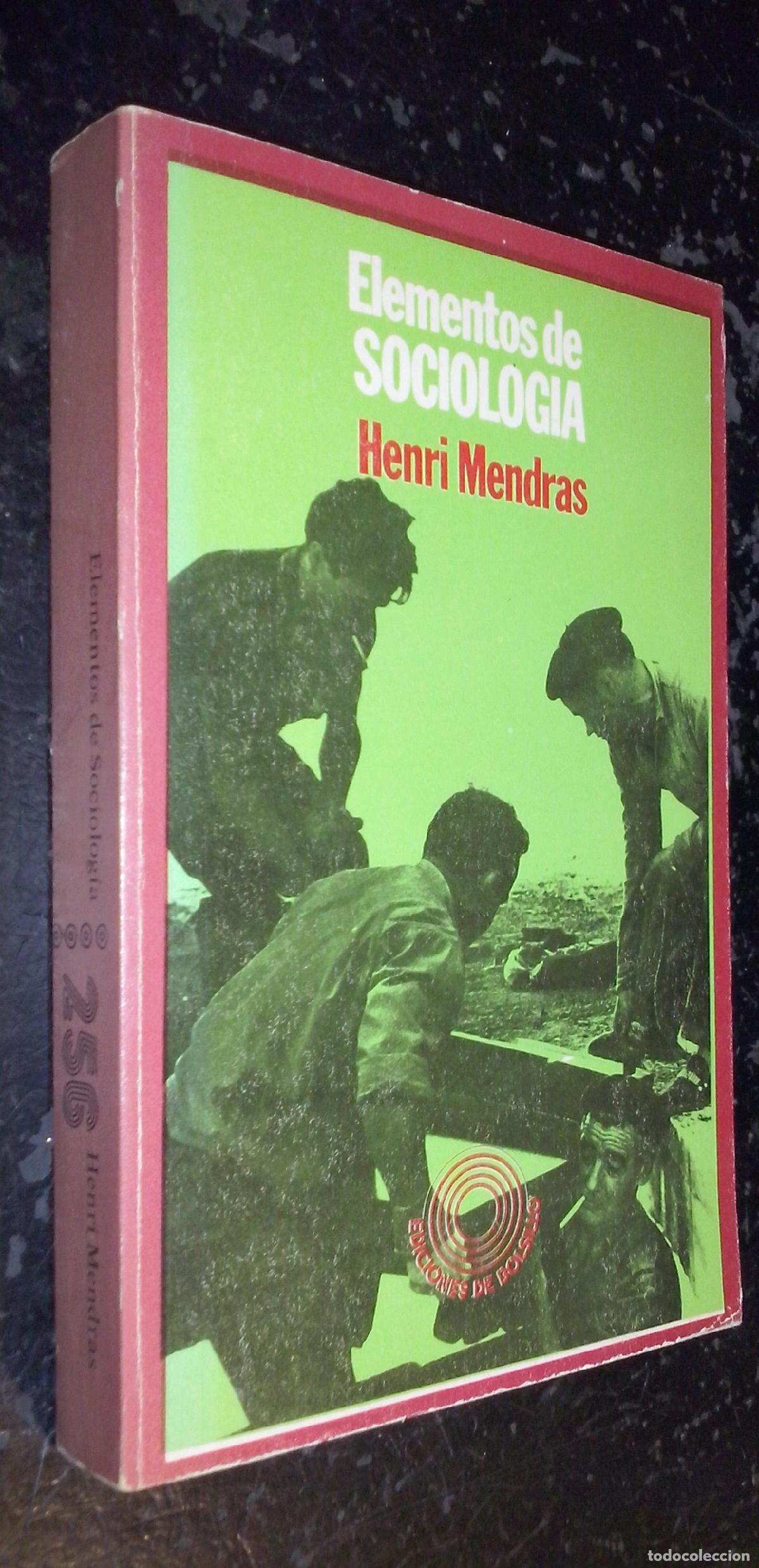 B&uuml;cher: Elementos de sociolog&iacute;a - MENDRAS, Henri: