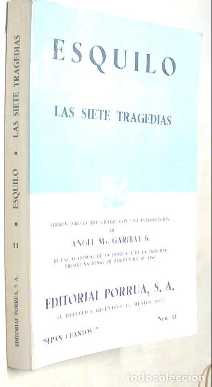 books: Las siete tragedias - Las siete tragedias: