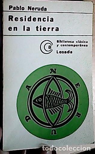 B&uuml;cher: Residencia en la Tierra - NERUDA, Pablo: