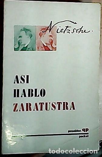 Libri di seconda mano: As&iacute; habl&oacute; Zaratusta - NIETZSCHE, Friedrich:
