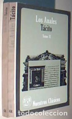 Libri di seconda mano: Los Anales. 2 tomos - TACITO: