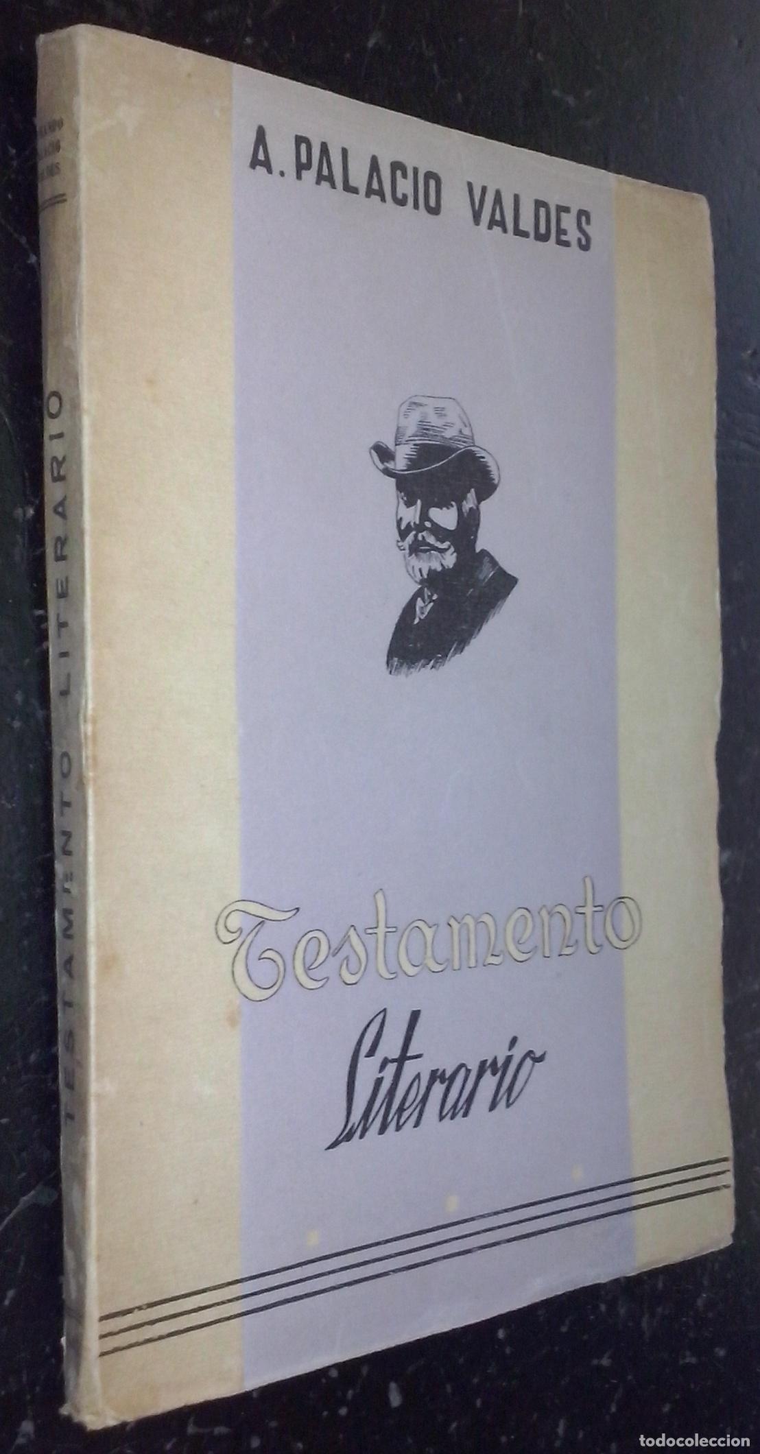 books: Testamento literario - PALACIO VALD&Eacute;S, Armando: