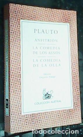 Libros: Anfitri&oacute;n . La comedia de los asnos . La comedia de la olla - Plauto, Tito Maccio: