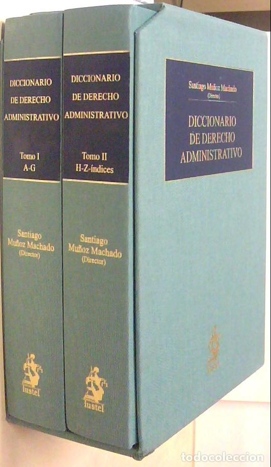 B&uuml;cher: Diccionario de derecho administrativo. 2 tomos con estuche carton&eacute; editorial - MU&Ntilde;OZ MACHADO, Santia