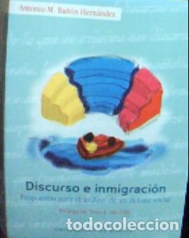 Libros: Discurso e inmigraci&oacute;n : propuestas para el an&aacute;lisis de un debate social - Ba&ntilde;&oacute;n, Antonio Miguel: