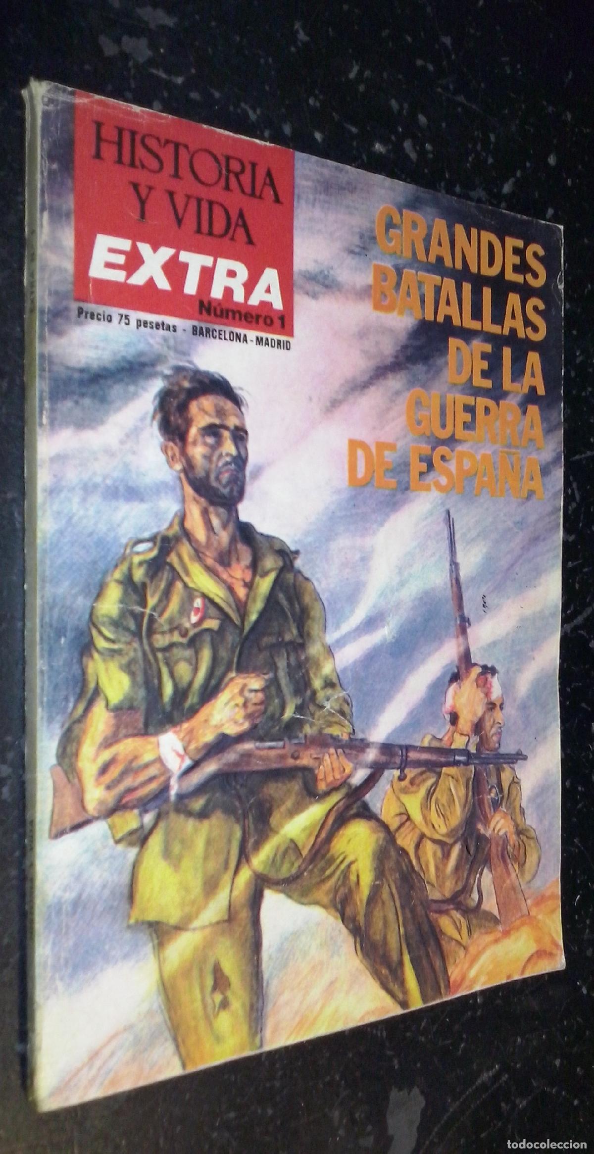 B&uuml;cher: Historia y Vida. Extra. N&ordm; 1: Grandes batallas de la guerra de Espa&ntilde;a - REVISTA: