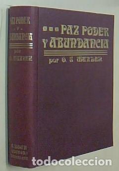Libri di seconda mano: Paz, poder y abundancia - MARDEN, Orison Swett: