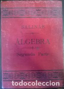 Livres: Algebra - SALINAS Y &Aacute;NGULO, Ignacio; BENITEZ Y PARODI, Manuel: