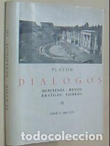 Livres: Di&aacute;logos. Menexenos. Menon. Kratilos. Faidros. Tomo III - PLATON: