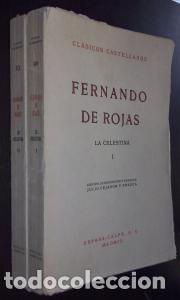 Libros: La celestina. 2 tomos - ROJAS, Fernando de: