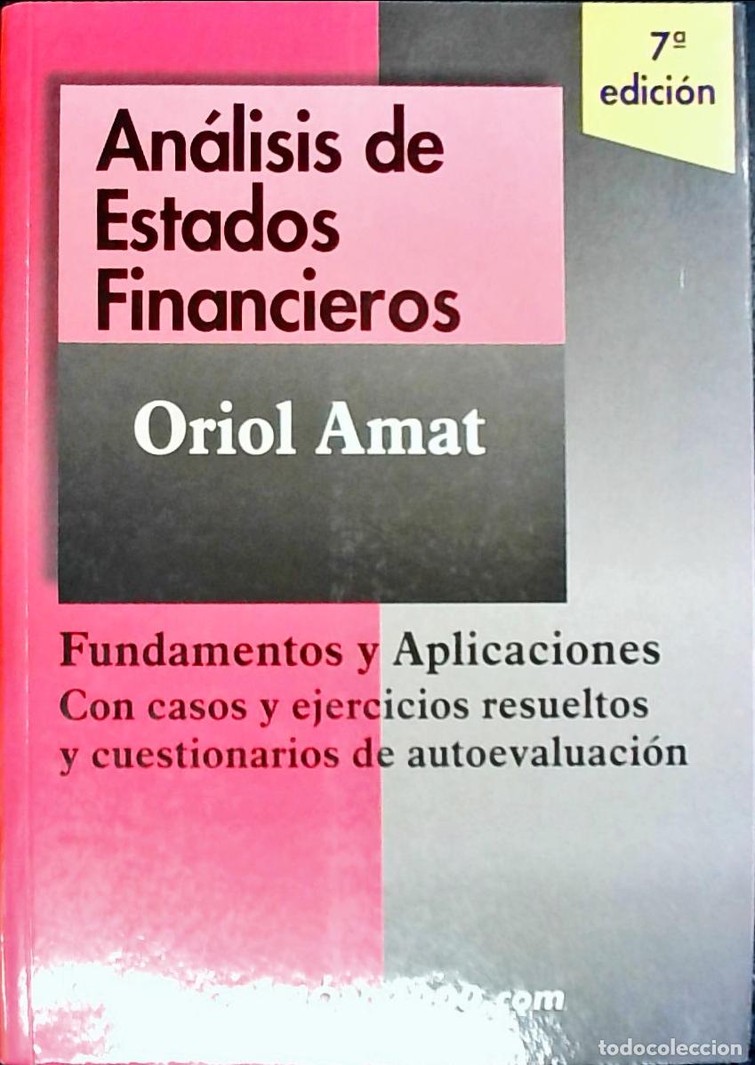 Livres: An&aacute;lisis de estados financieros. Fundamentos y aplicaciones. Con casos y ejercicios resueltos y cues