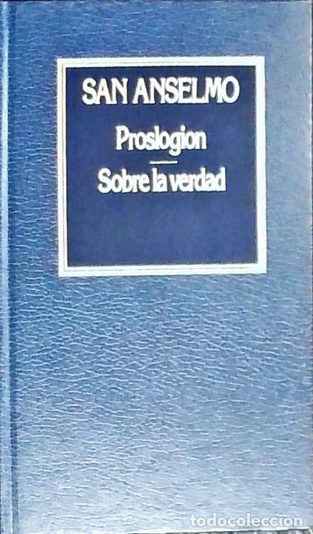 books: Proslogion. Sobre la verdad - Anselmo Santo, Arzobispo de Canterbury: