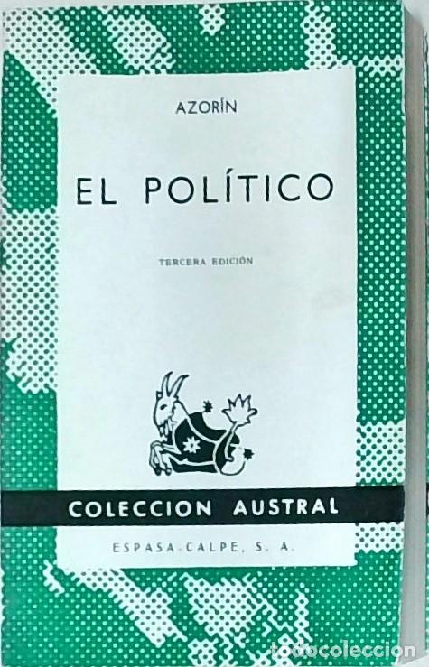 Livres: El pol&iacute;tico - AZORIN: