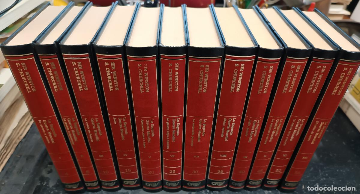 B&uuml;cher: La Segunda Guerra Mundial. 12 TOMOS - CHURCHILL, Sir Winston S.: