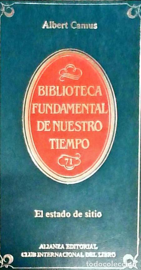 Livros em segunda m&atilde;o: Estado de sitio - CAMUS, Albert: