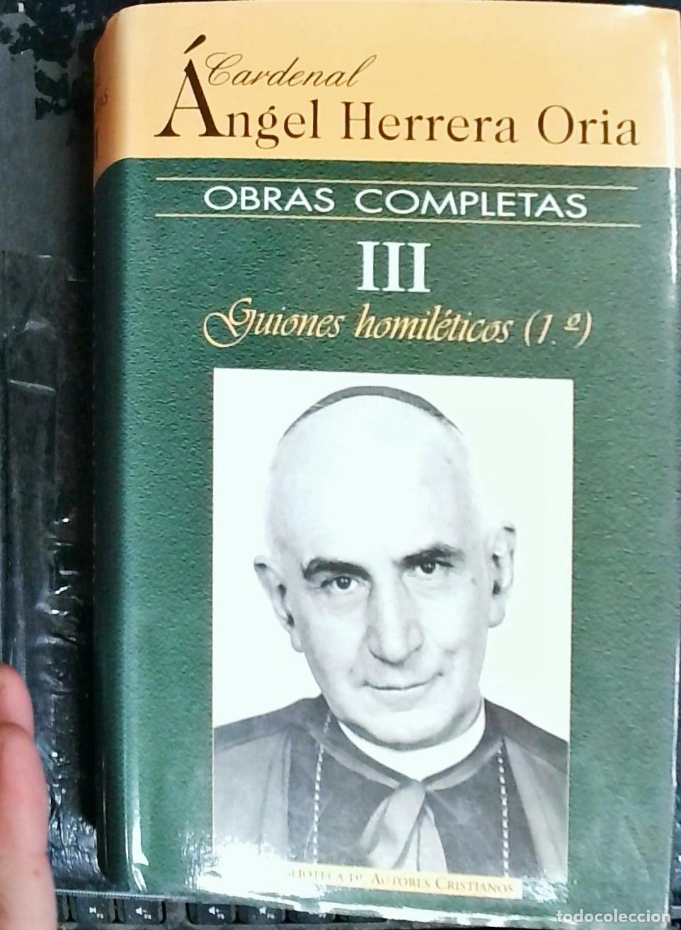B&uuml;cher: Guiones homil&eacute;ticos (1&ordm;) - Herrera Oria, &Aacute;ngel: