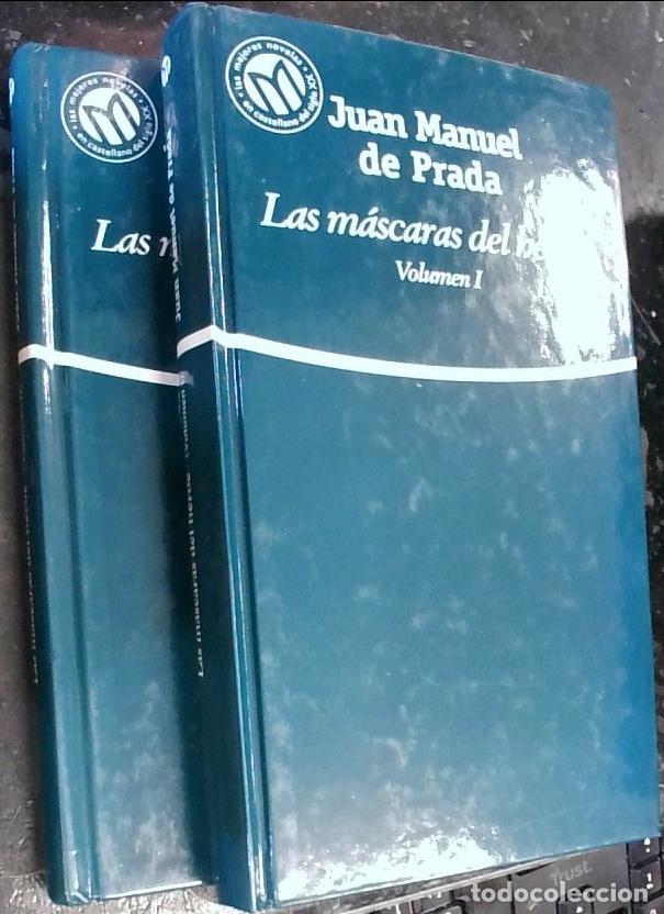 Libri di seconda mano: Las m&aacute;scaras del h&eacute;roe. 2 tomos - Prada, Juan Manuel de: