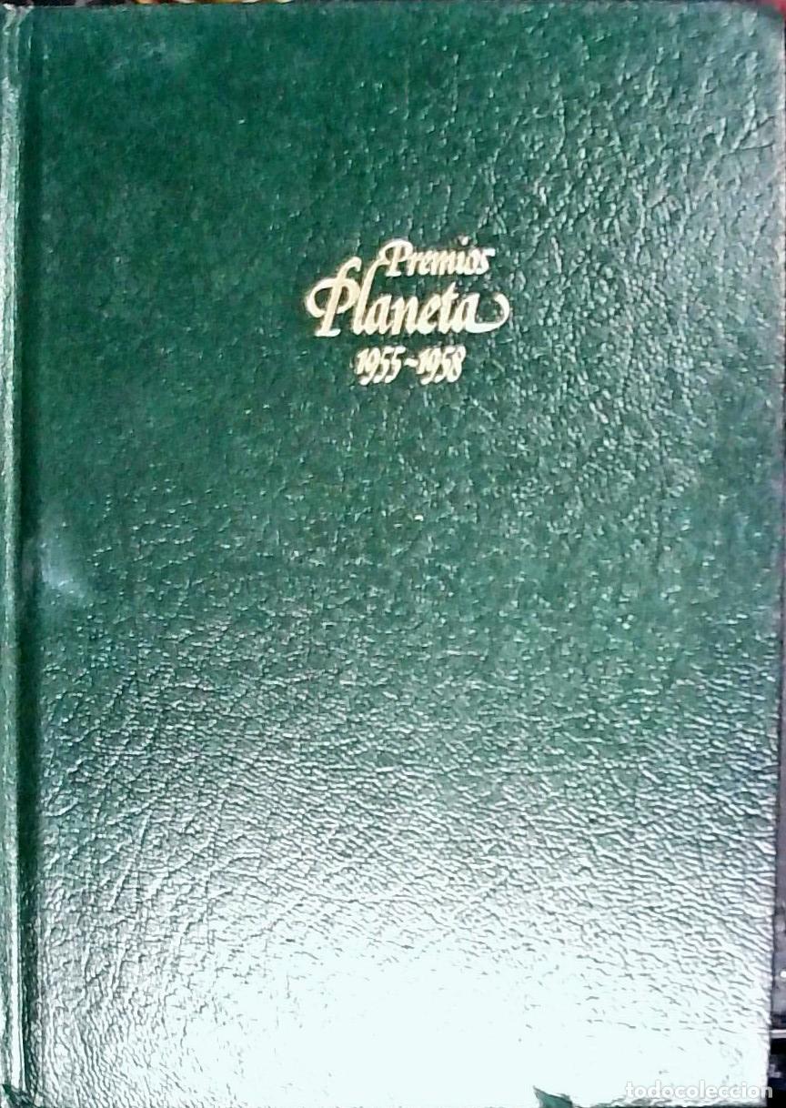 books: Premios Planeta 1955-1958: Tres pisadas de hombre . El desconocido . La paz empieza nunca . Pasos si