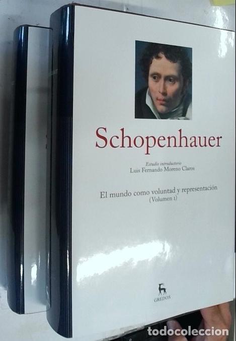 Libros: El mundo como voluntad y representaci&oacute;n. 2 tomos - Schopenhauer: