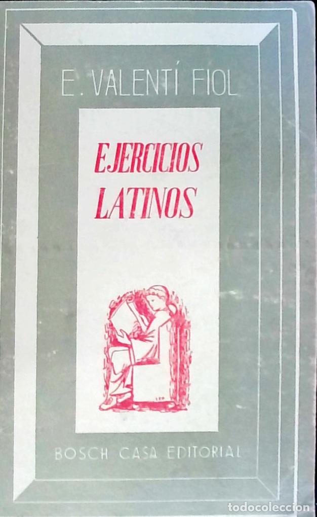 books: Ejercicios latinos. Primer grado. 13&ordf; edici&oacute;n - Valent&iacute; Fiol, Eduardo: