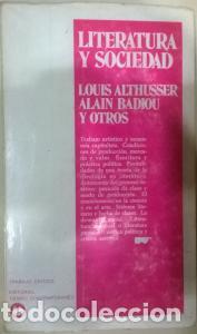 Livros em segunda m&atilde;o: Literatura y sociedad - SOLOVEV, Z.J., MACHEREY, Pierre y otros: