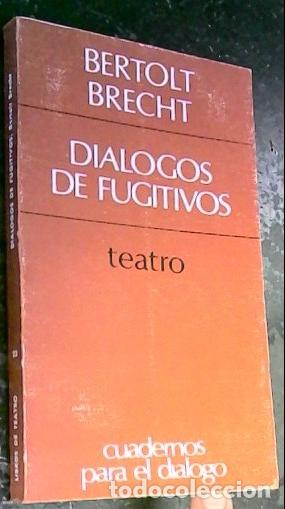 Livros em segunda m&atilde;o: Di&aacute;logos de fugitivos. Teatro - Brecht, Bertolt: