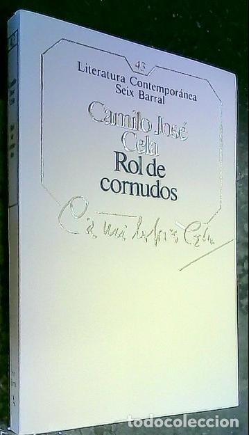 Livros em segunda m&atilde;o: Rol de cornudos - Cela, Camilo Jos&eacute;: