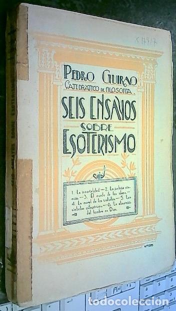 Livros em segunda m&atilde;o: Seis ensayos sobre esoterismo. 1. La inmortalidad. 2. La justicia c&oacute;smica. 3. El mundo de las Ideas.