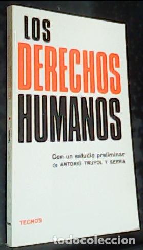 Livros em segunda m&atilde;o: Los Derechos Humanos. Con un estudio preliminar de.... - Truyol y Serra, Antonio (1913-2003):