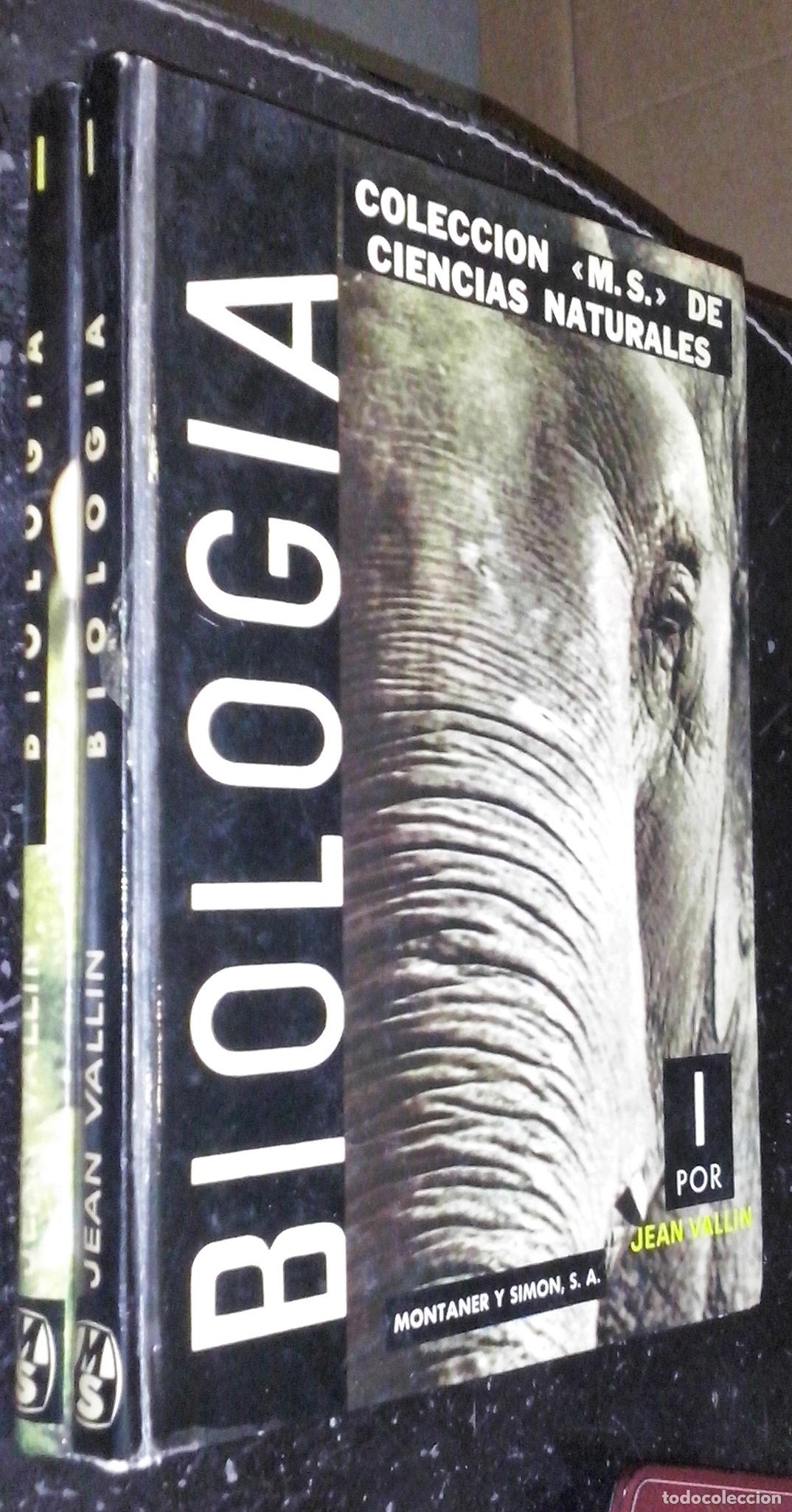 B&uuml;cher: Biolog&iacute;a. Zoolog&iacute;a y bot&aacute;nica. 2 tomos - VALLIN, J.: