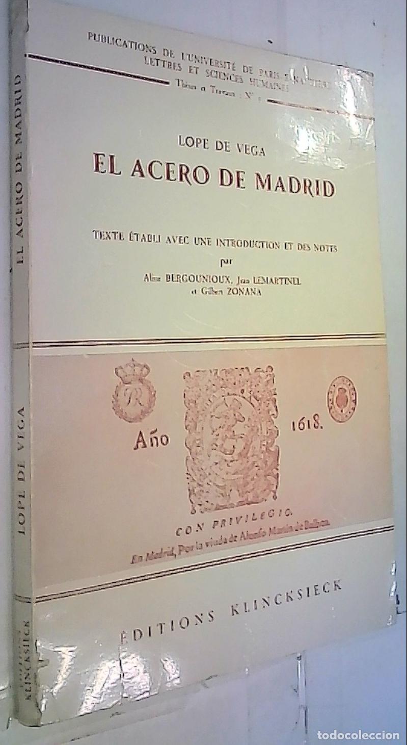 Libros: El acero de Madrid - Lope de Vega: